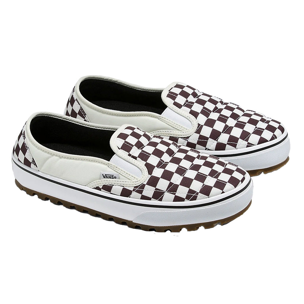 Vans Snow Lodge Slipper Quilted Checkerboard