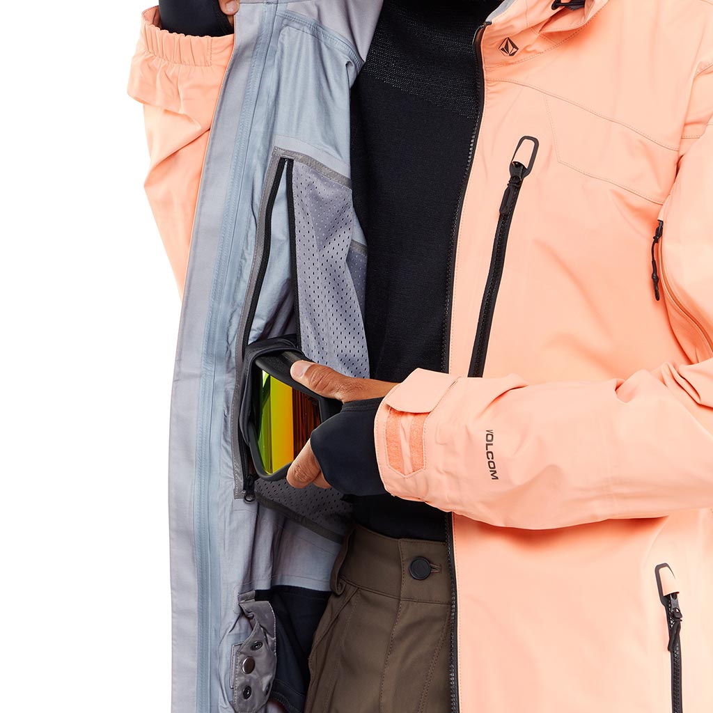 Volcom 2024 Guch Stretch Gore-Tex Jacket - Peach