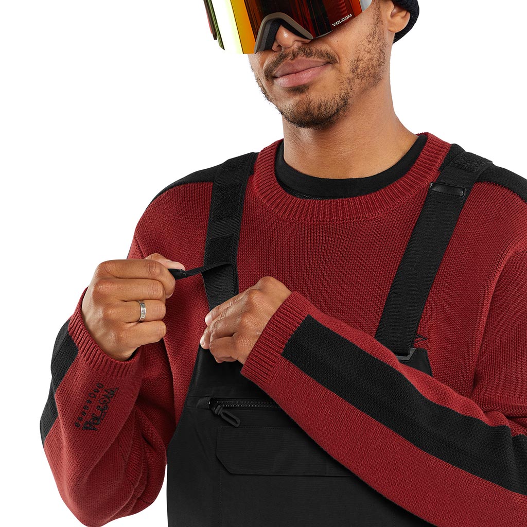Volcom 2024 Rain Gore-Tex Bib - Black