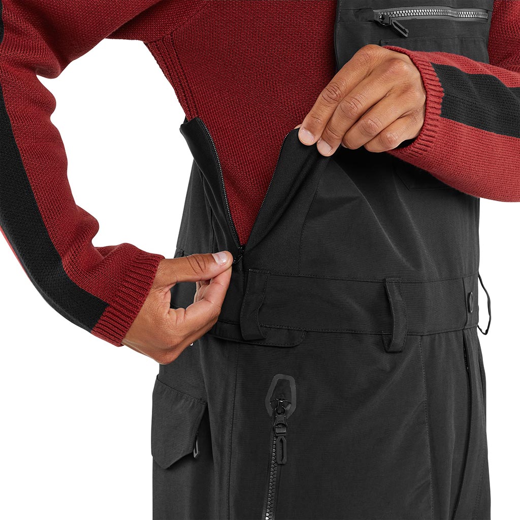 Volcom 2024 Rain Gore-Tex Bib - Black