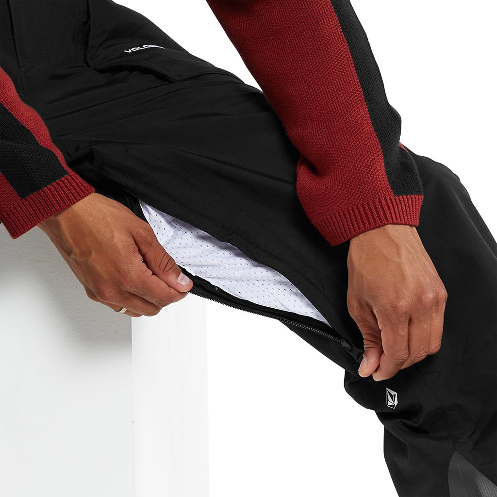 Volcom 2024 Rain Gore-Tex Bib - Black