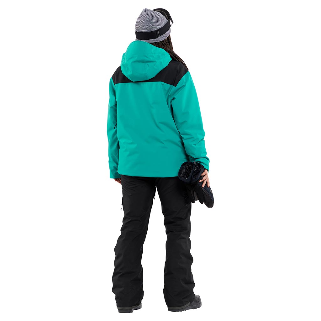 Volcom 2024 Womens Fern Insulated Gore-Tex Pullover - Vibrant Green