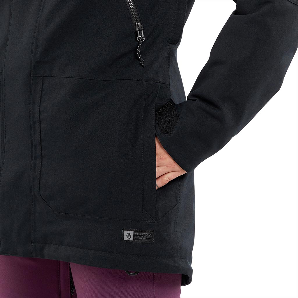 Volcom 2024 Womens Shadow Insulated Jacket - Black