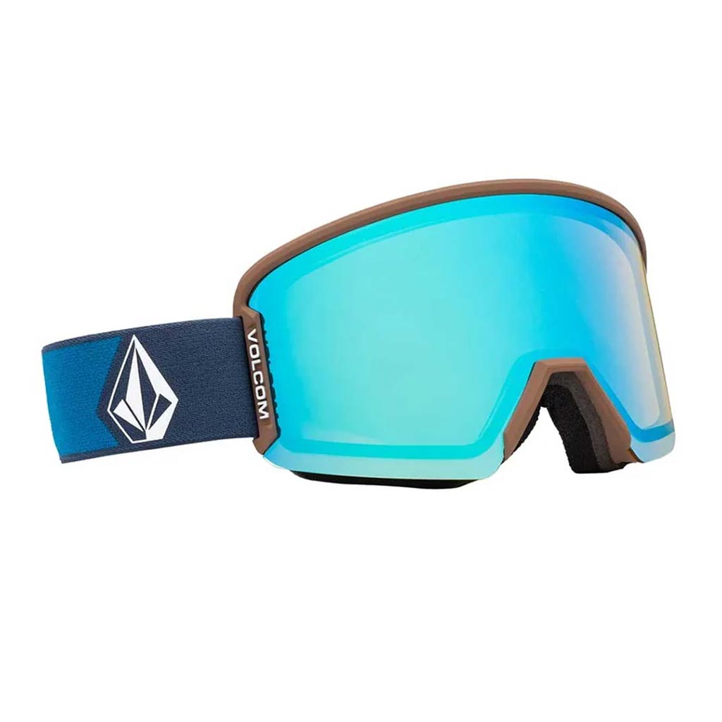 Volcom Garden 2 Goggle with Extra Lens - Navy Cobalt/Ice Chrome