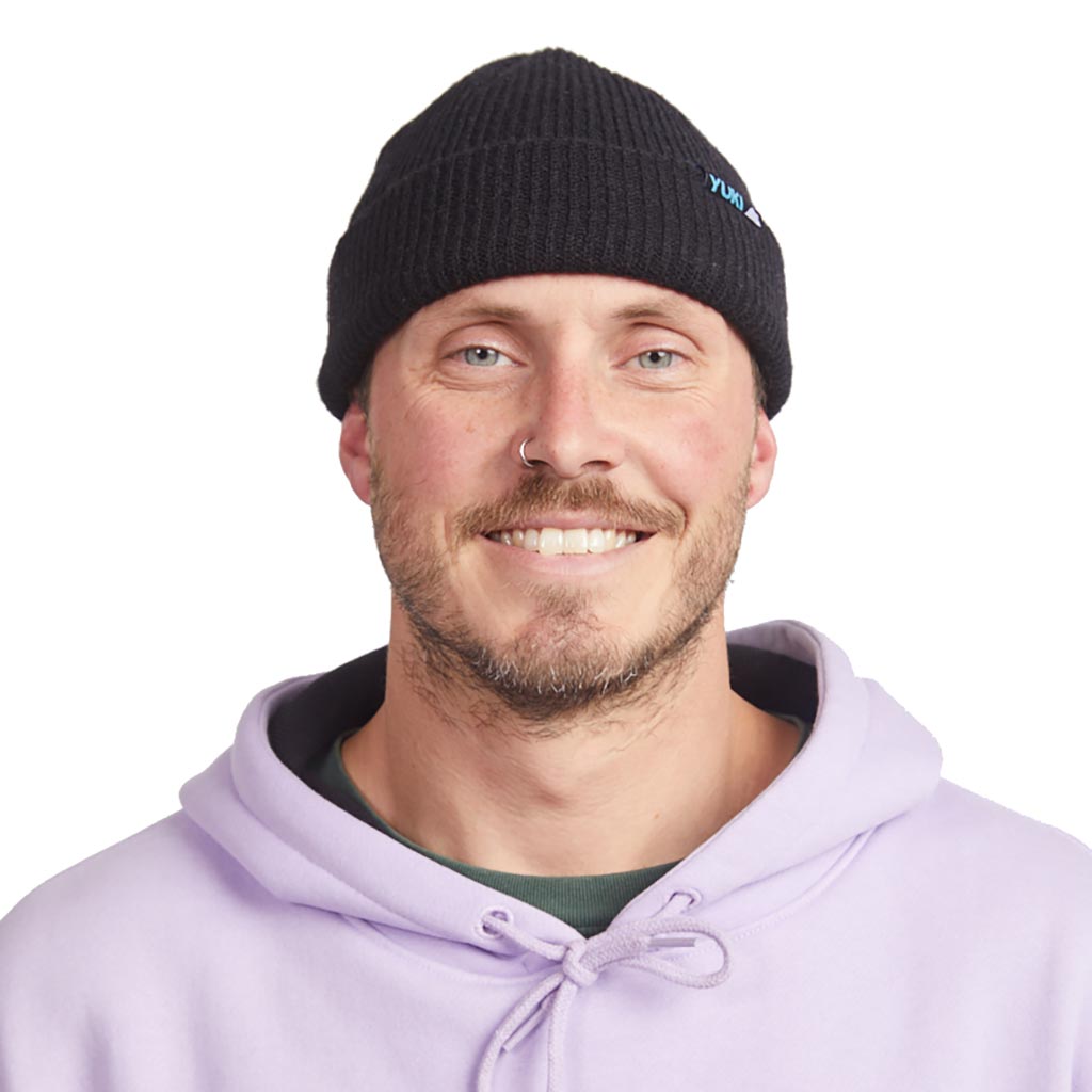 Yuki Threads Rep Beanie - Black