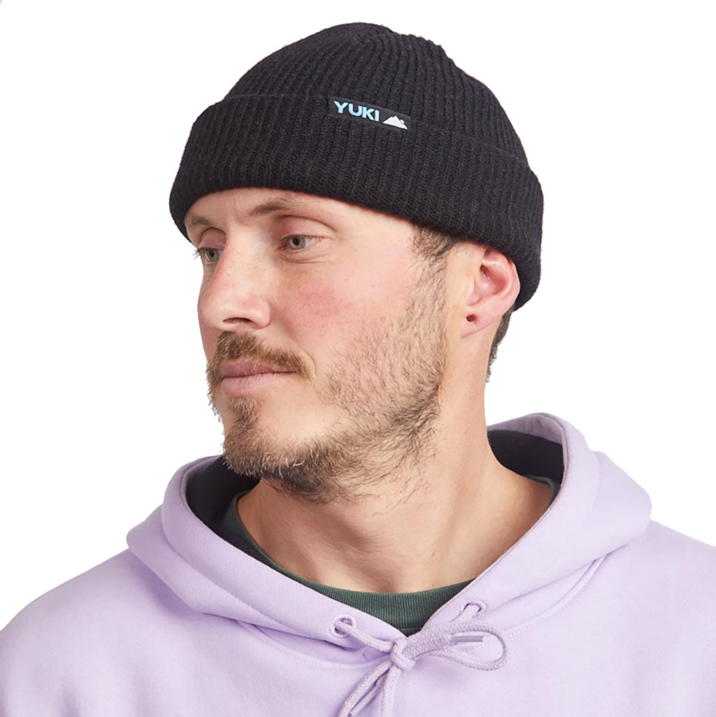Yuki Threads Rep Beanie - Black