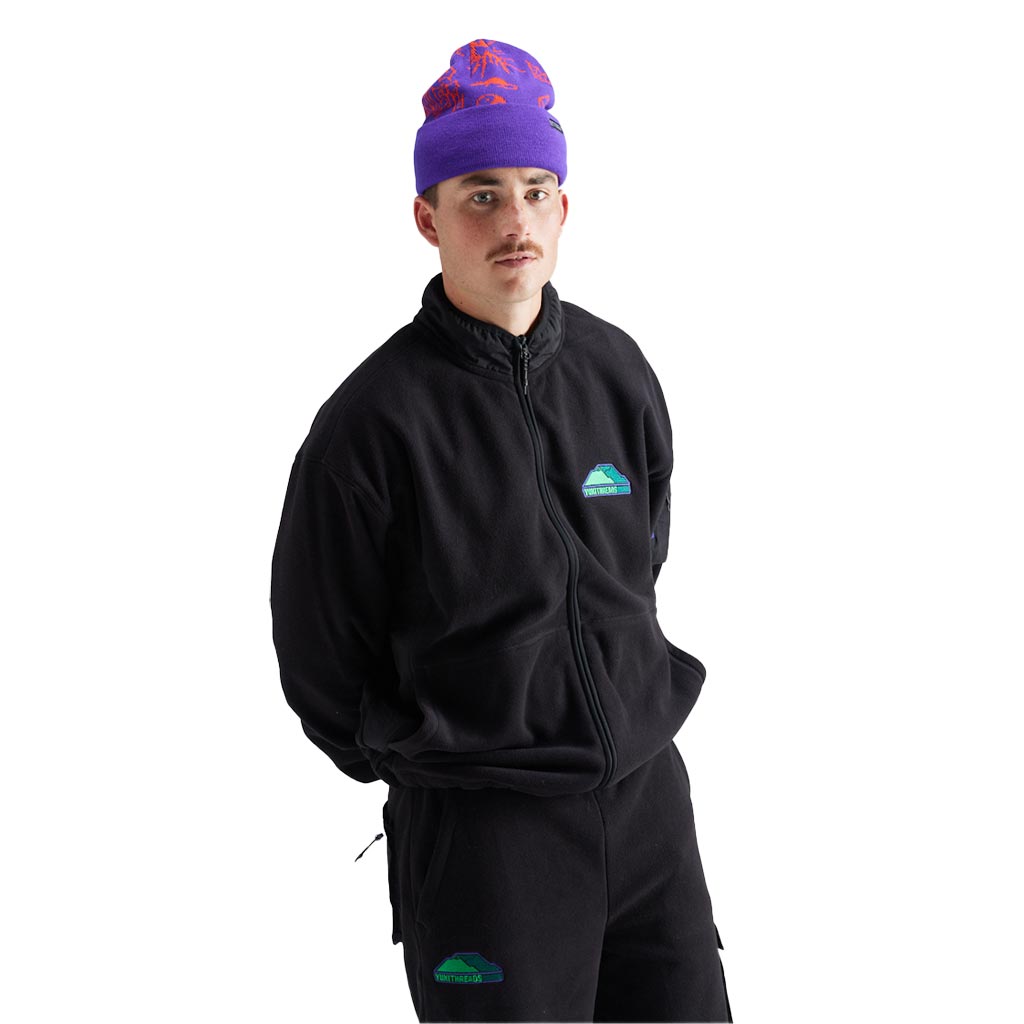 Yuki Threads Eddie Fleece - Black