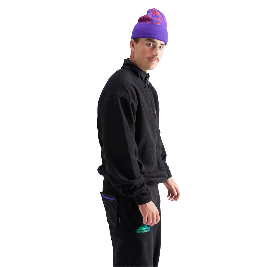 Yuki Threads Eddie Fleece - Black