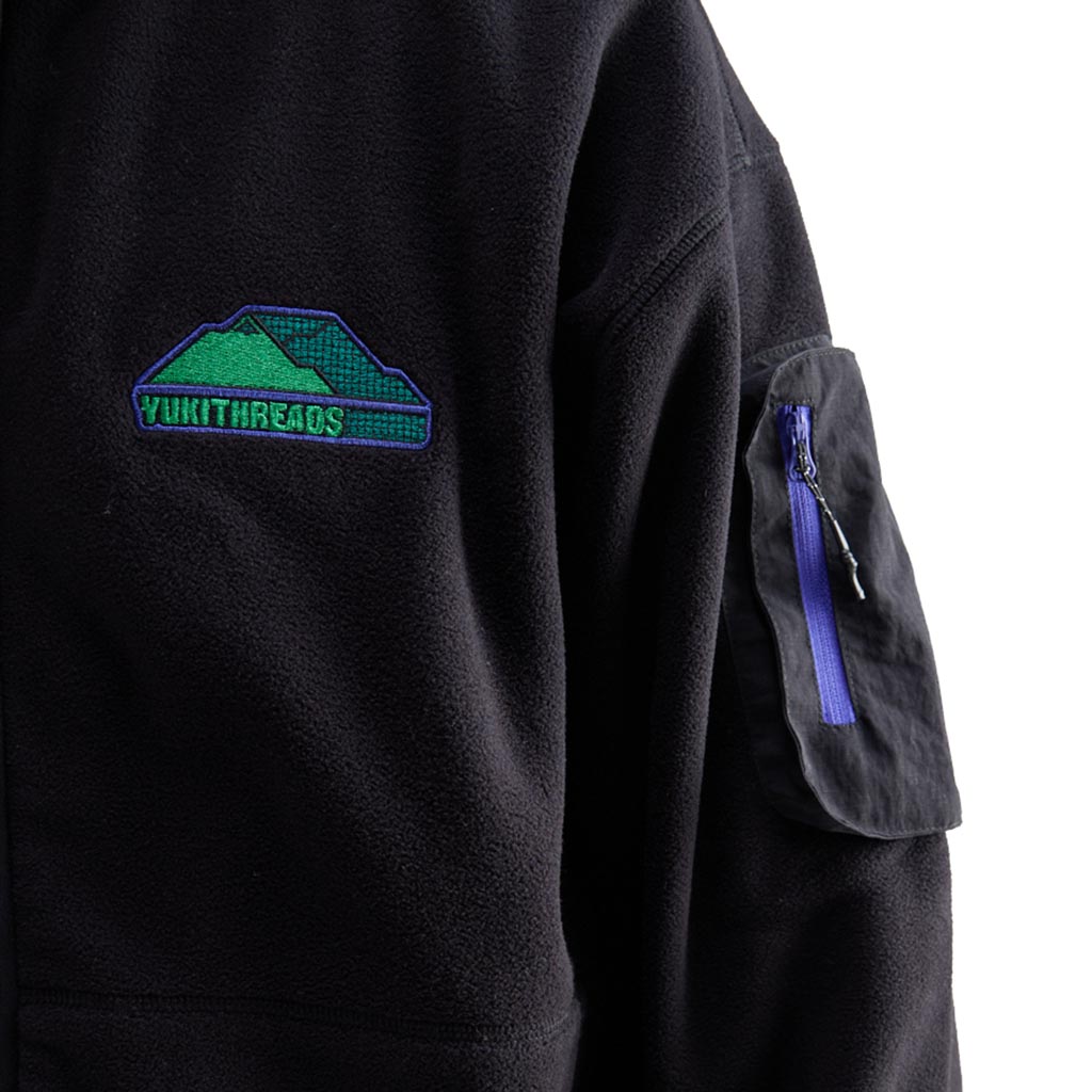 Yuki Threads Eddie Fleece - Black