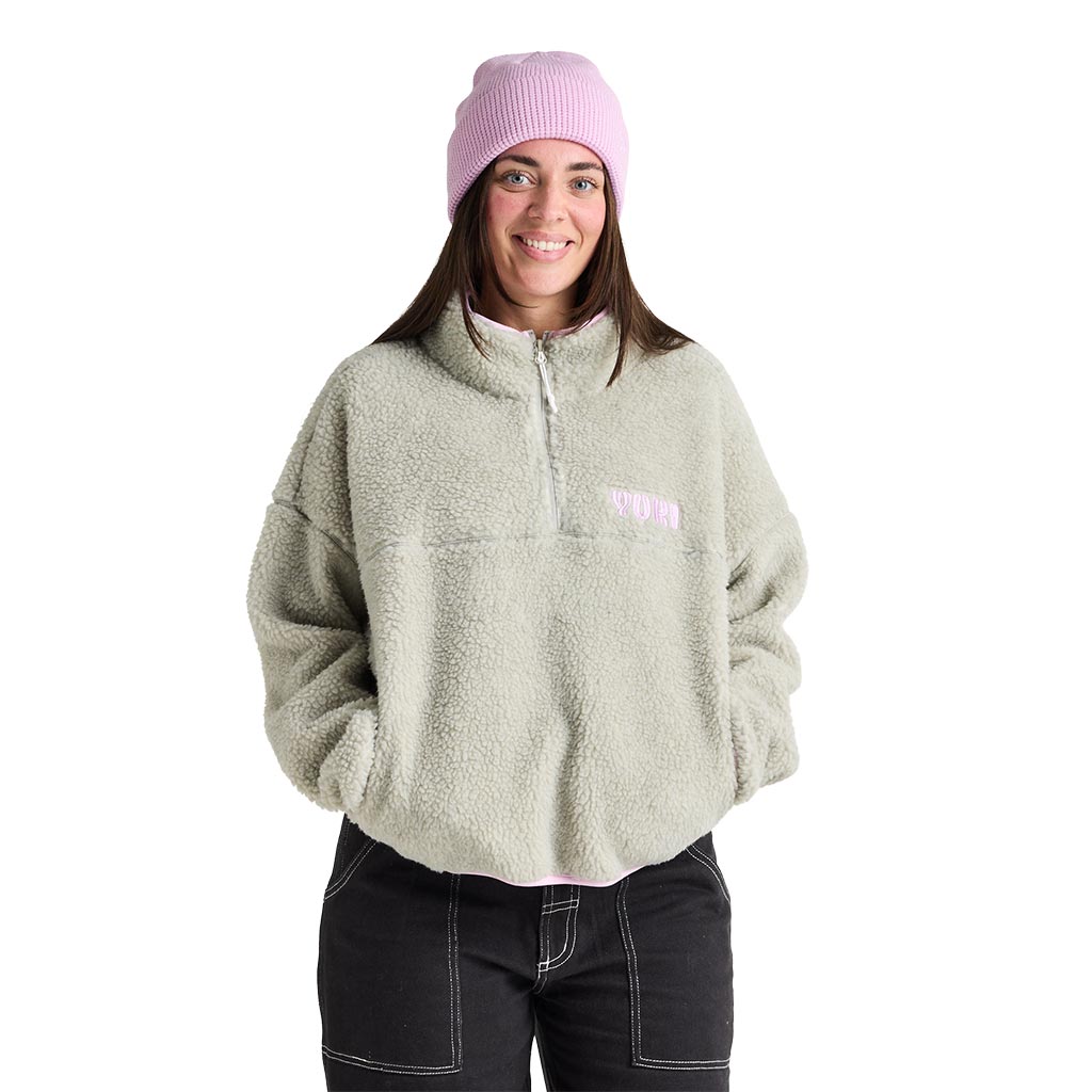 Yuki Threads 2026 Womens Kirli Fleece - Pussywillow Grey