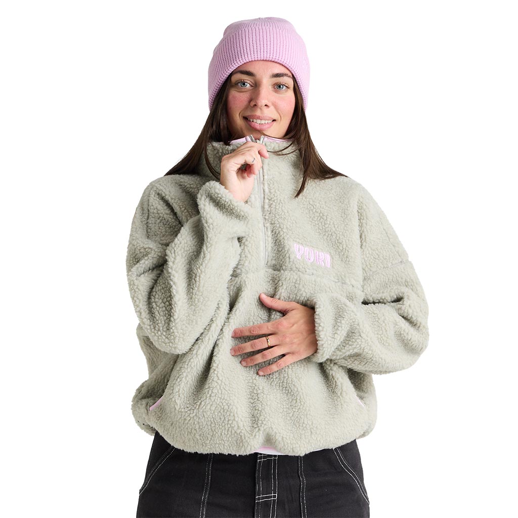 Yuki Threads 2026 Womens Kirli Fleece - Pussywillow Grey