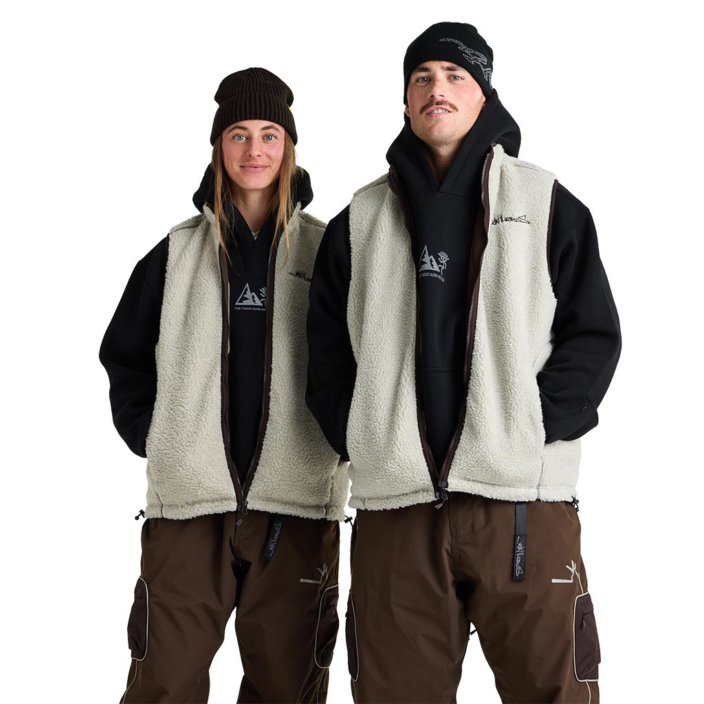 Yuki Threads 2026 Mobbin Vest - Chocolate