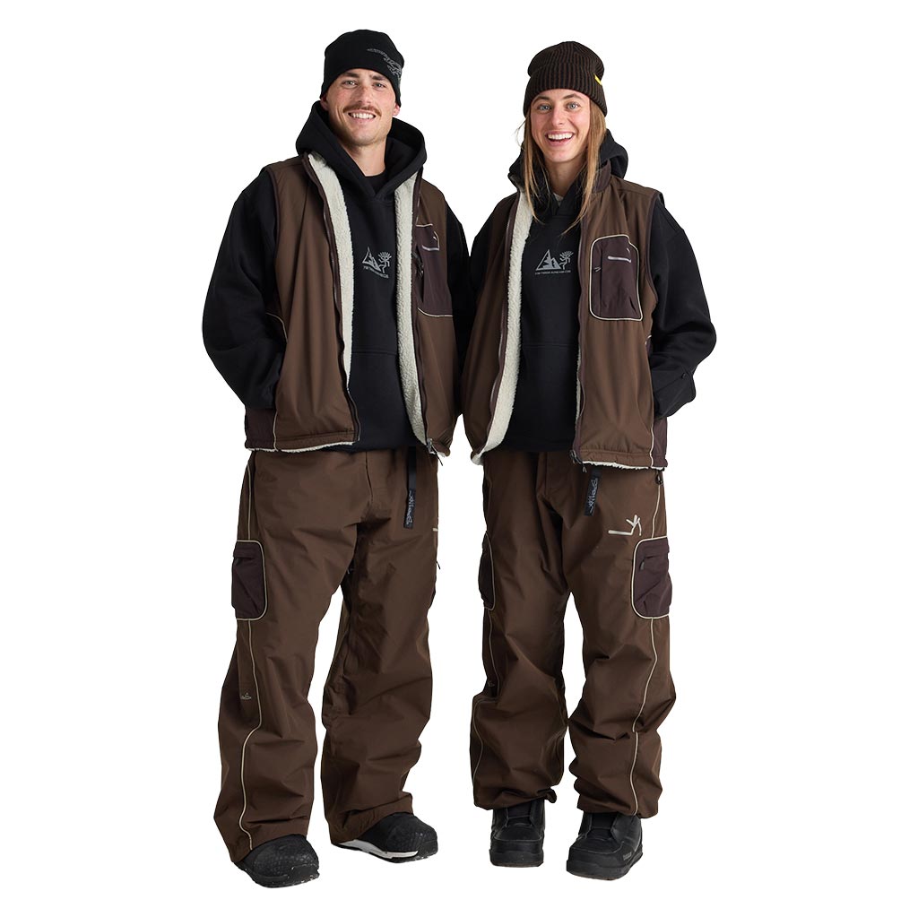 Yuki Threads 2026 Mobbin Vest - Chocolate
