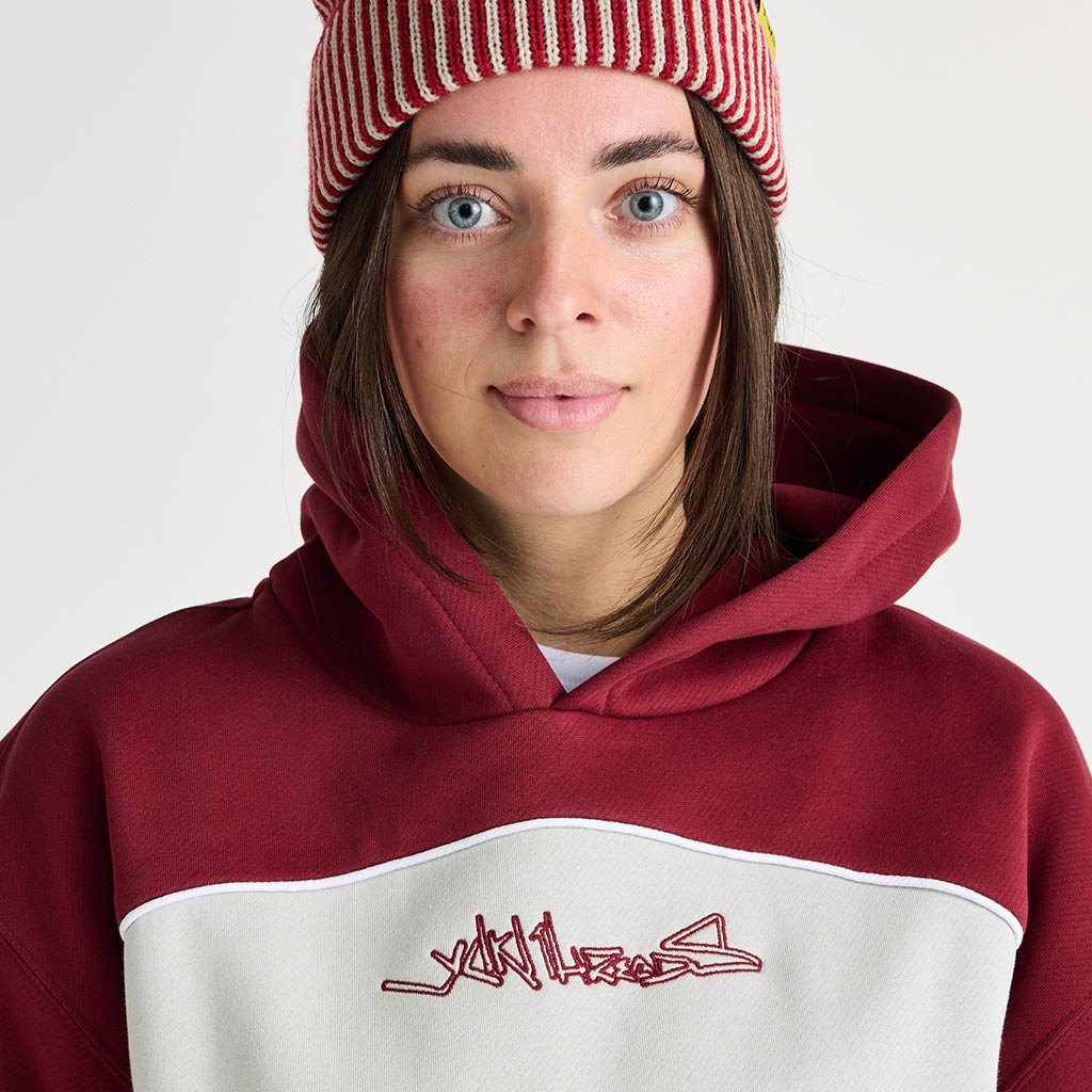 Yuki Threads 2026 Mobbin Hoodie - Cabernet Storm