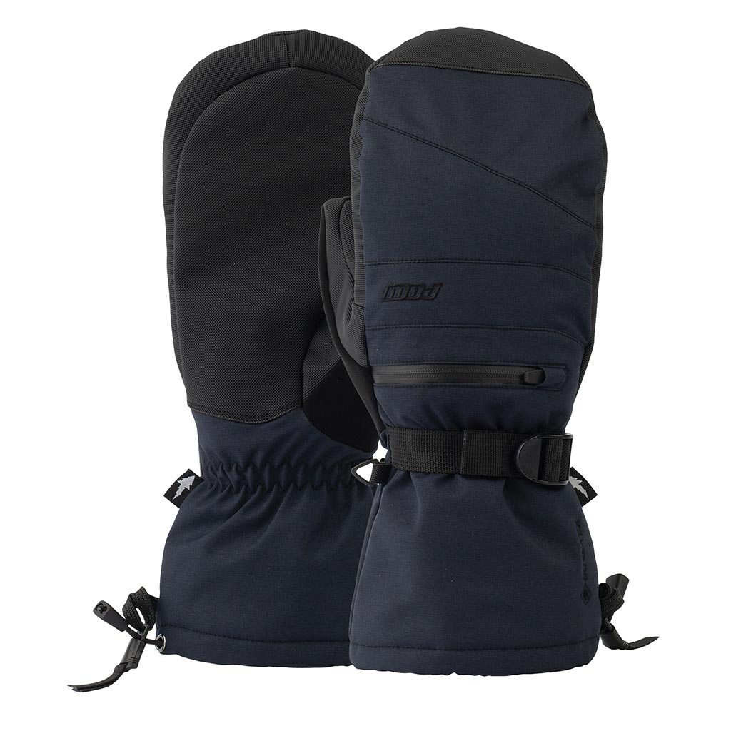 Pow 2025 Wayback Gore-Tex Long Mitten - Black
