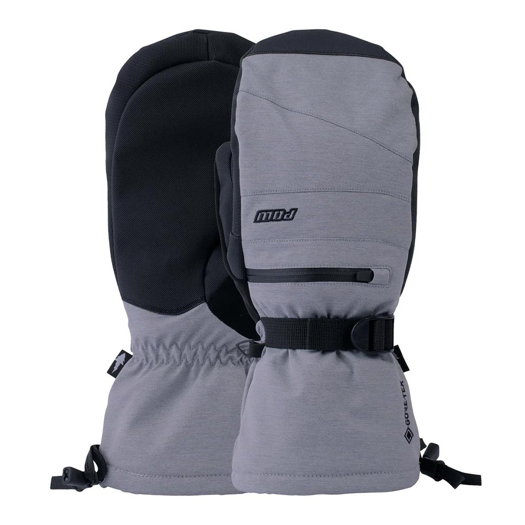 Pow Wayback Jr Gore-Tex Mitten - Grey