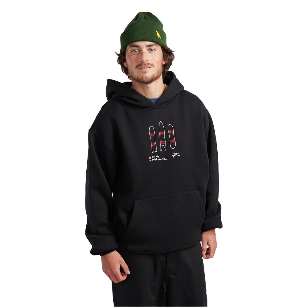 Yuki Threads Sketchy AF Hoodie - Black