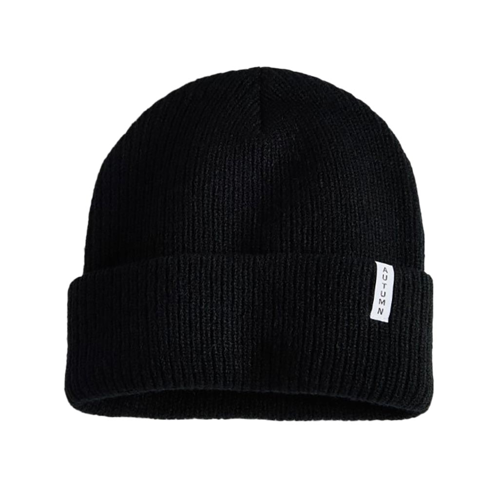 Autumn Youth Basic Beanie - Black