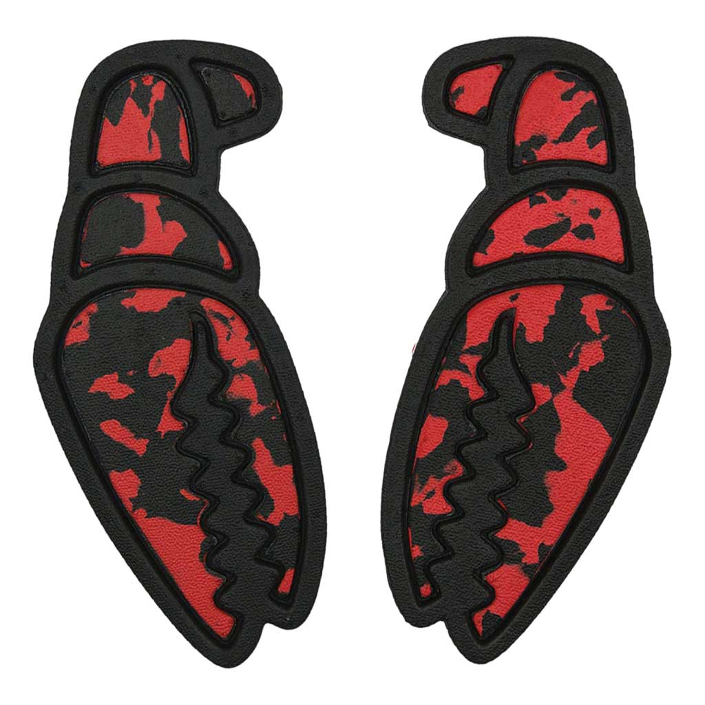 Crab Grab Mega Claws - Red/Black Swirl