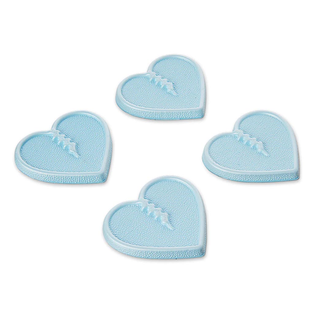 Crab Grab Mini Hearts Stomp Pad - Powder Blue