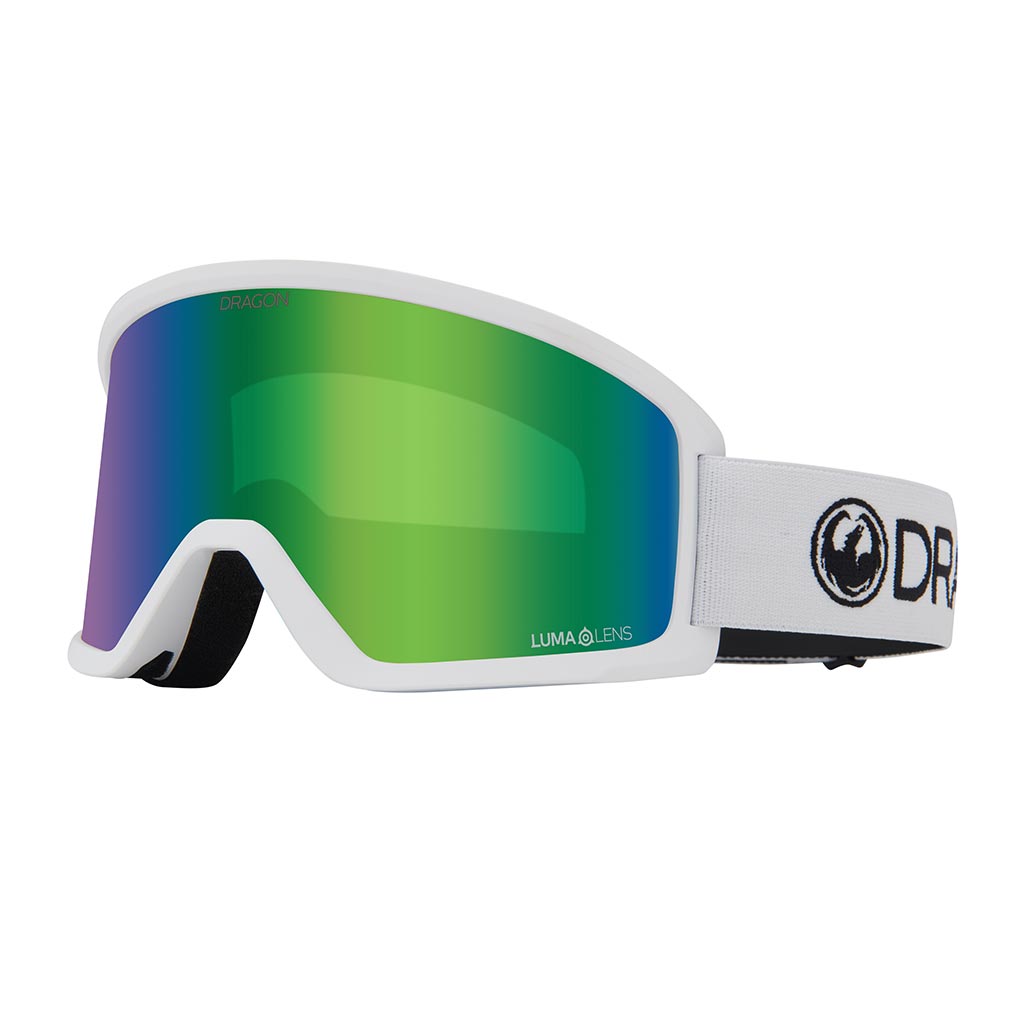 Dragon DX3 OTG Goggle - White/Green Ion