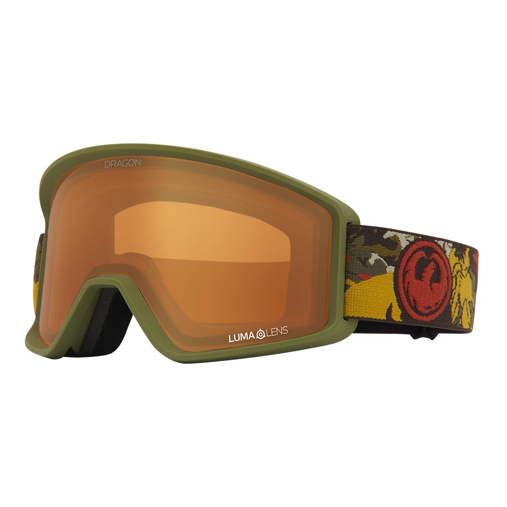 Dragon DXT OTG Goggle - Leafy Camo/Amber