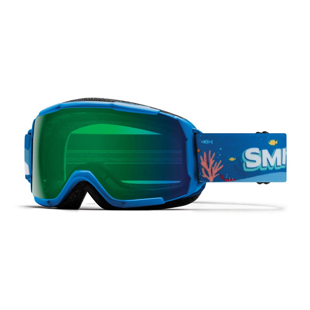 Smith Grom Goggle - Cobalt Shark Bait/Chromapop Everyday Green