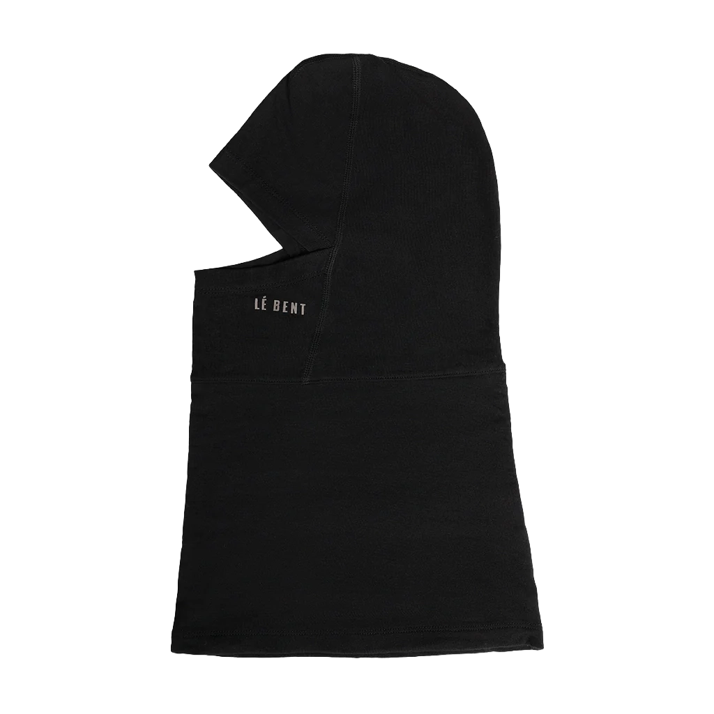 Le Bent Double Up Midweight Balaclava - Black
