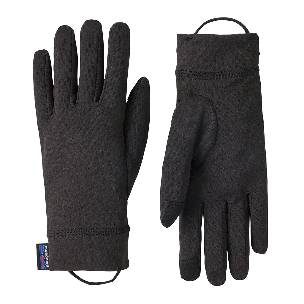 Patagonia Capilene Midweight Liner Gloves - Black