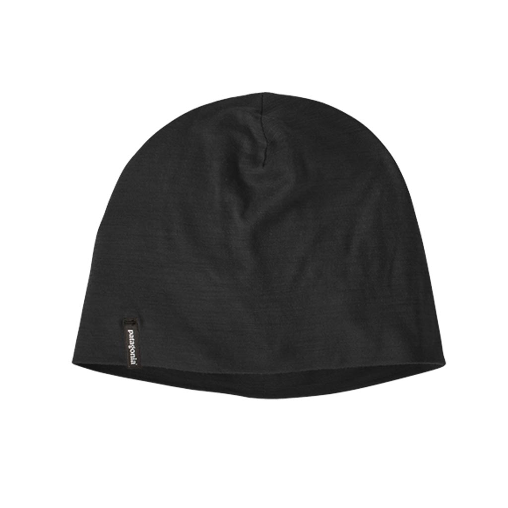 Patagonia Overlook Merino Wool Liner Beanie - Black