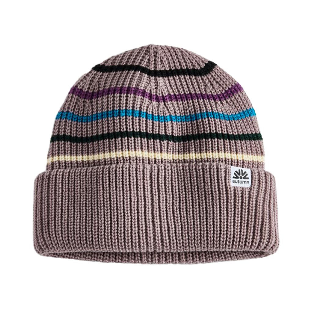 Autumn Retro Beanie - Light Purple