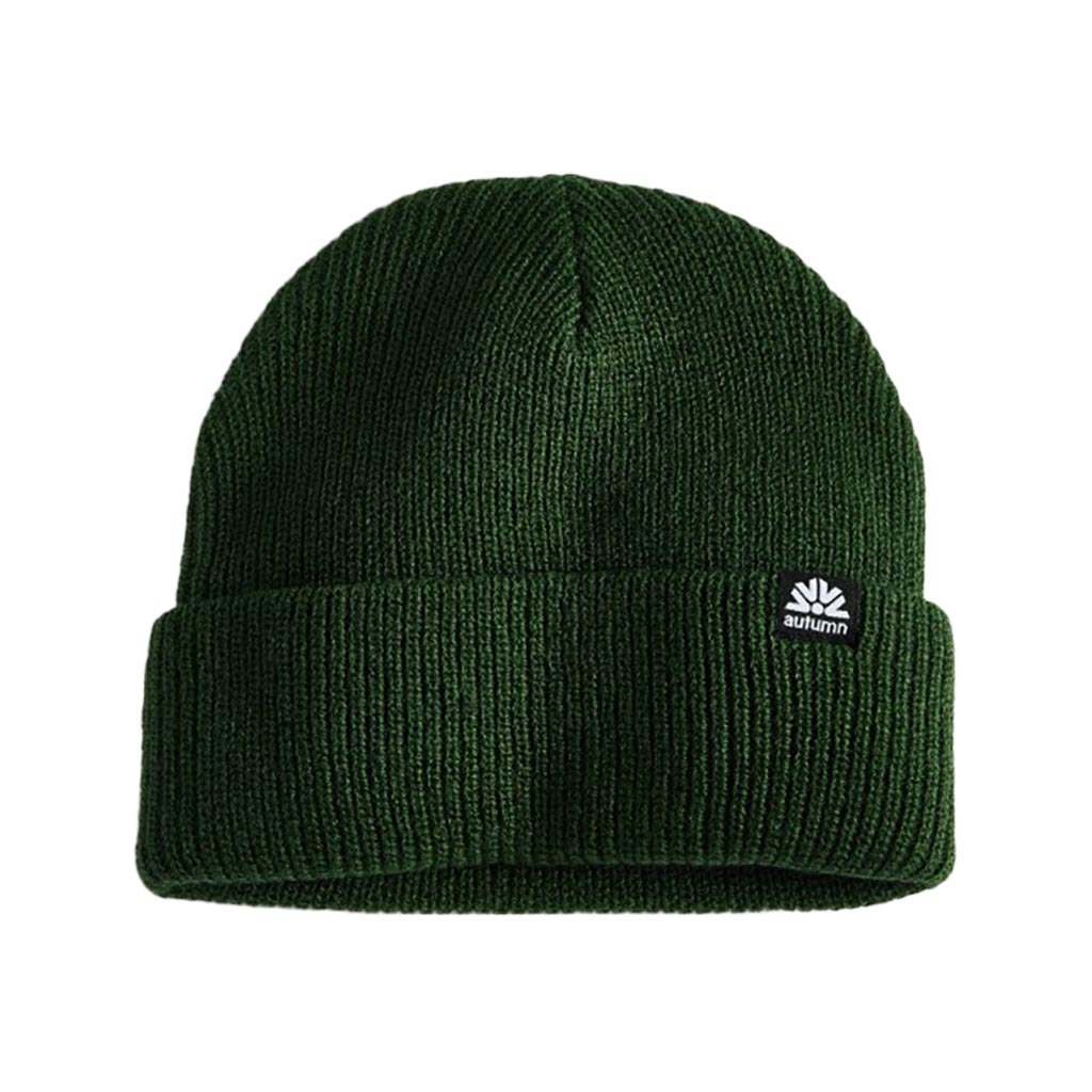 Autumn Simple Beanie - Evergreen