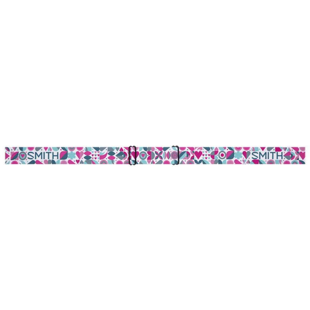 Smith Snowday Kids Goggle - Vivid Pink Hearts/RC38