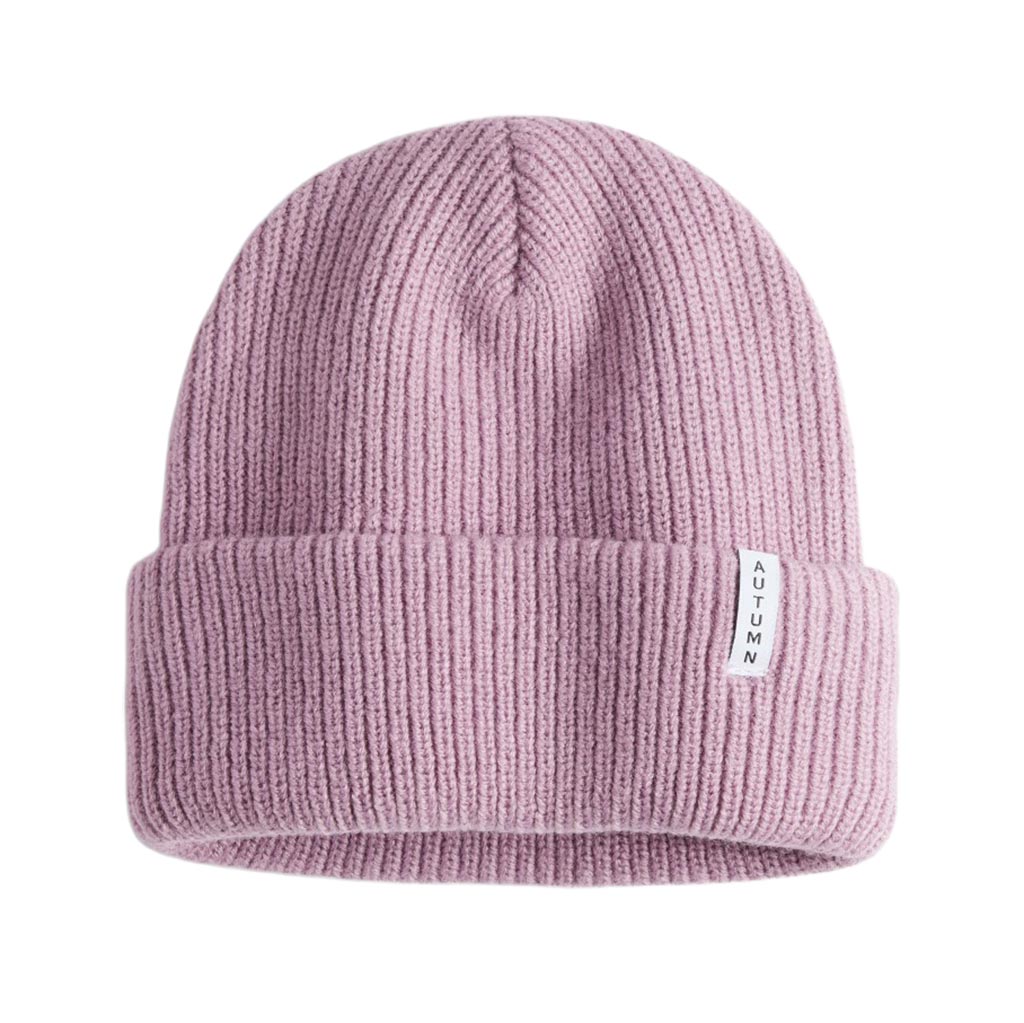 Autumn Youth Solid Beanie - Lavender Icecream