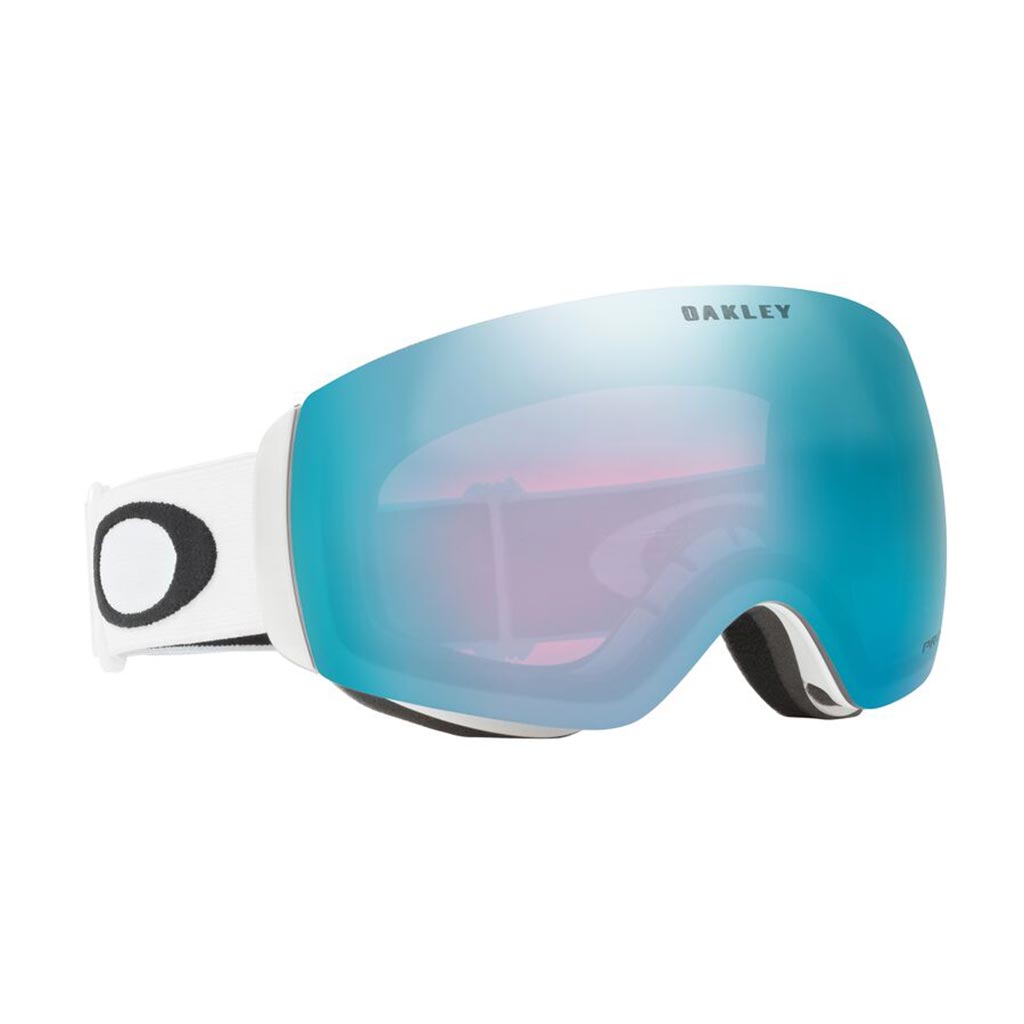 Oakley Flight Deck M Prizm Snow Goggle - Matte White/Sapphire