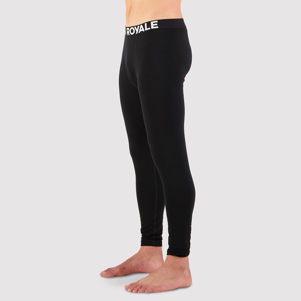 Mons Royale Cascade Merino Flex Thermal Pant - Black