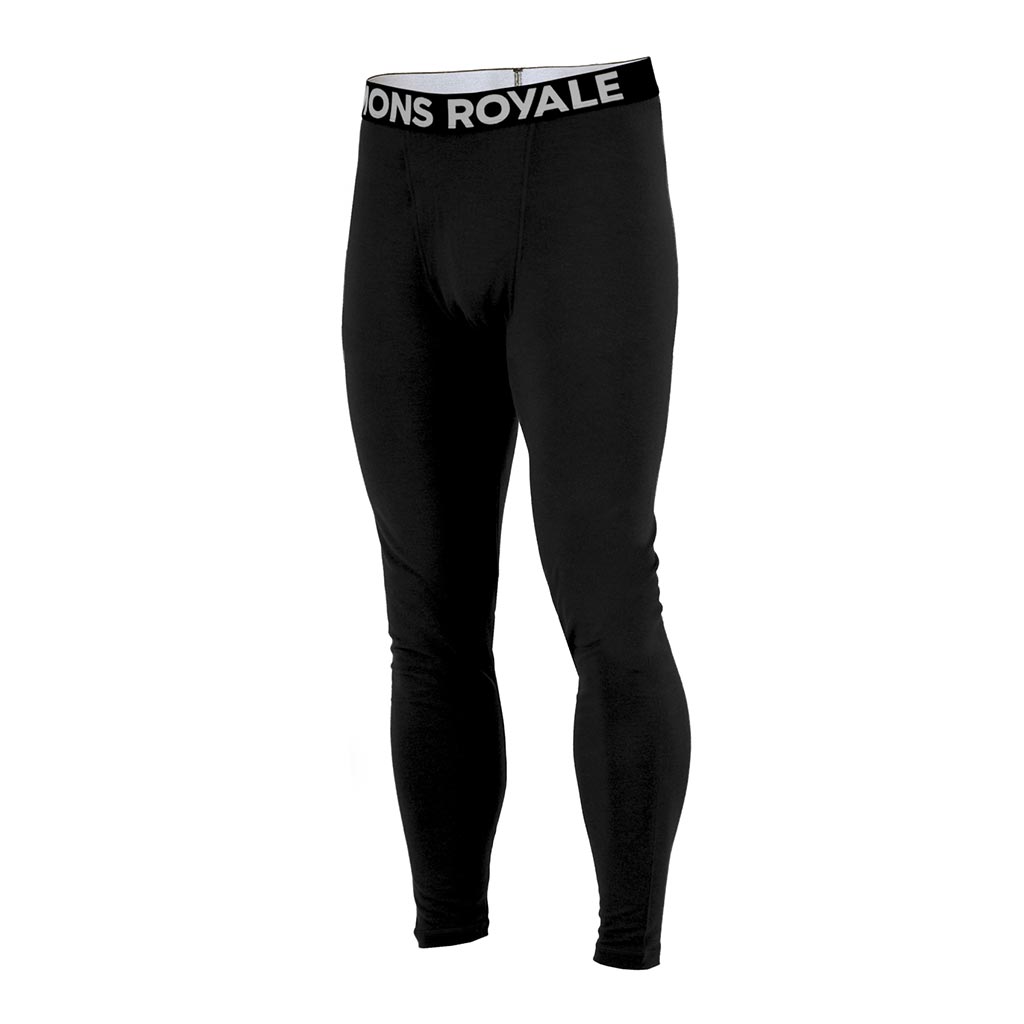 Mons Royale Cascade Merino Flex Thermal Pant - Black