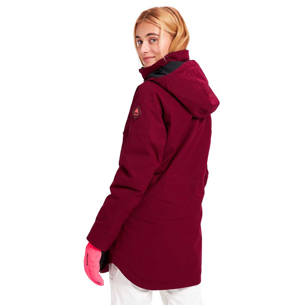 Burton 2022 Womens Prowess Jacket - Mulled Berry