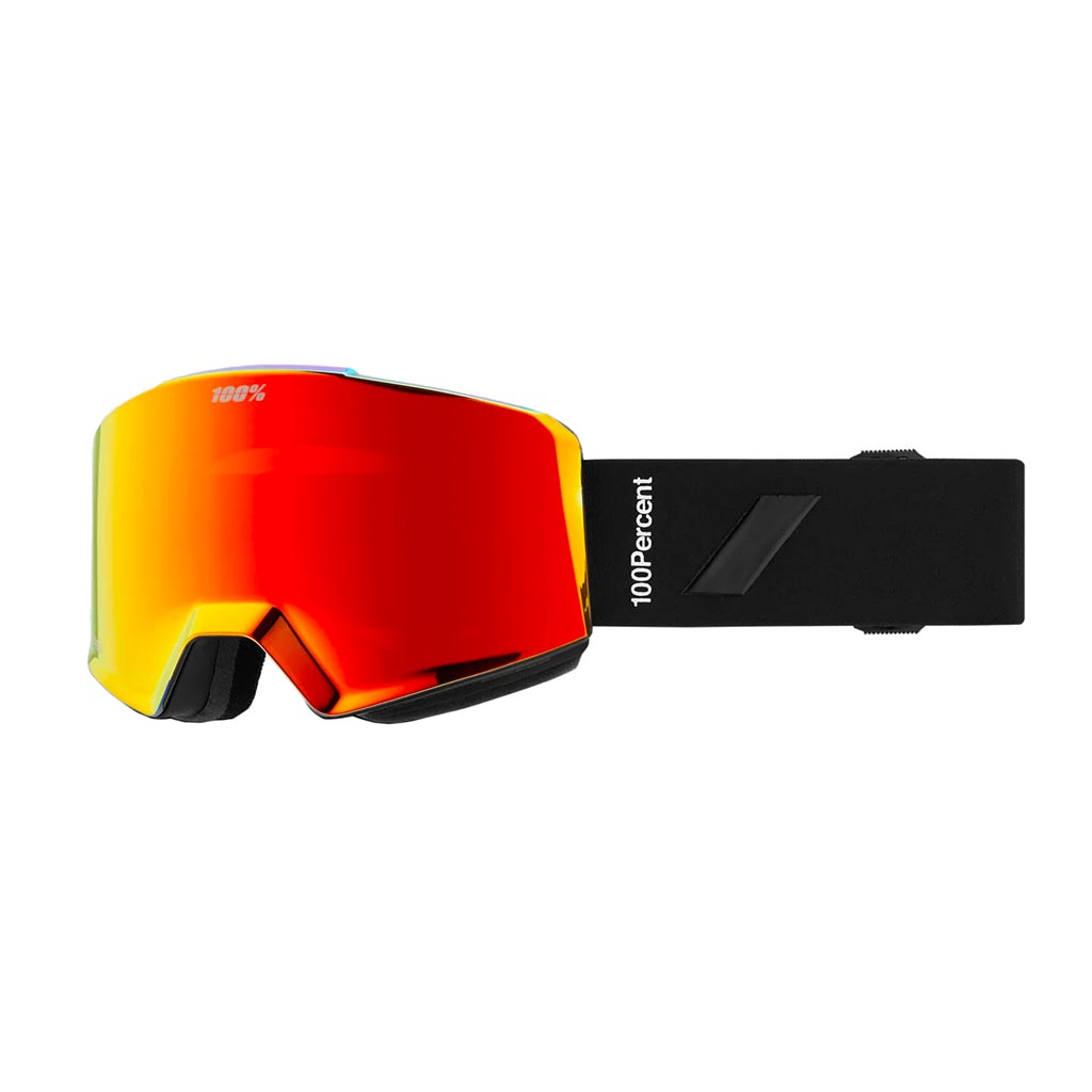100% Norg Goggle - Black/Red