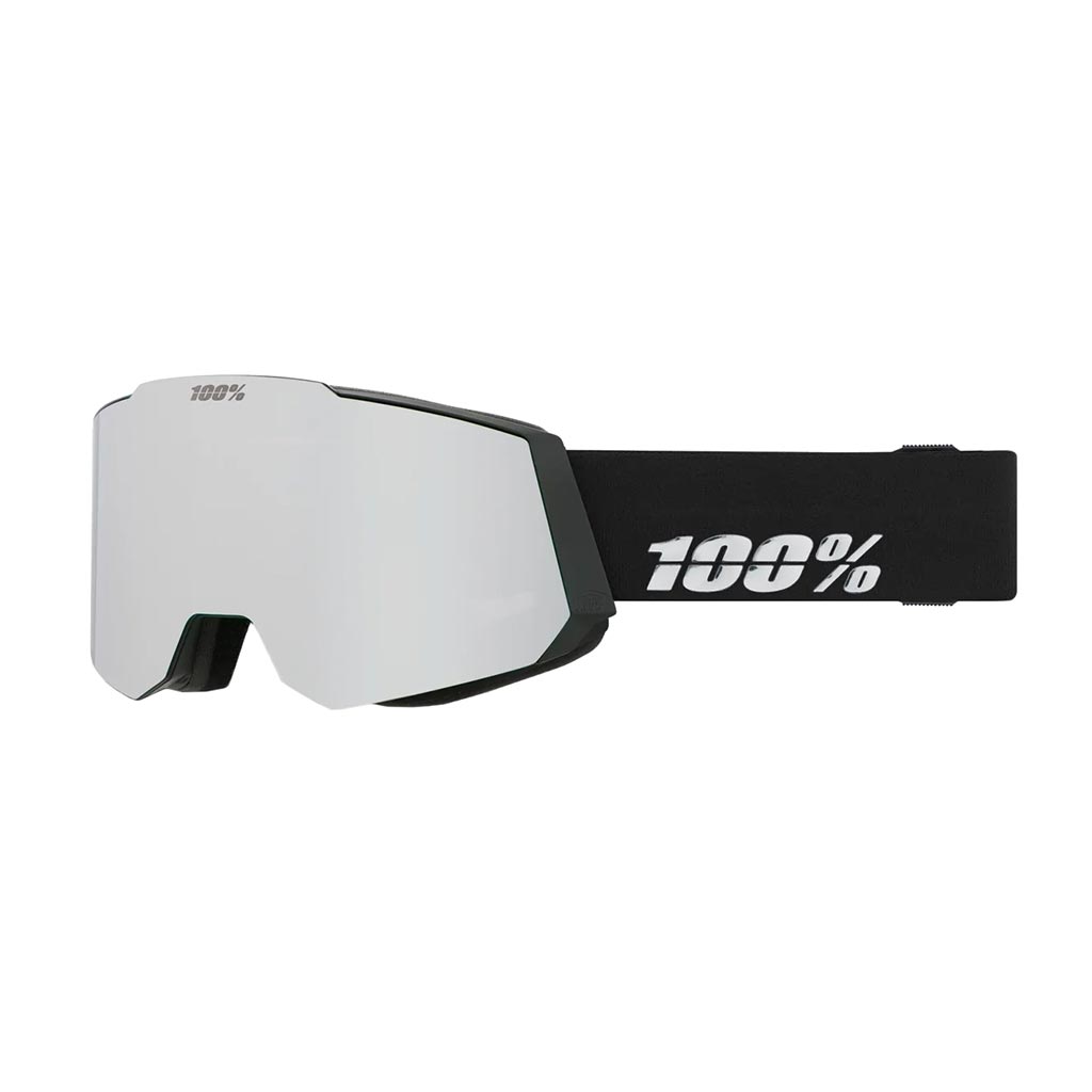 100% Snowcraft Goggle - Black/Silver