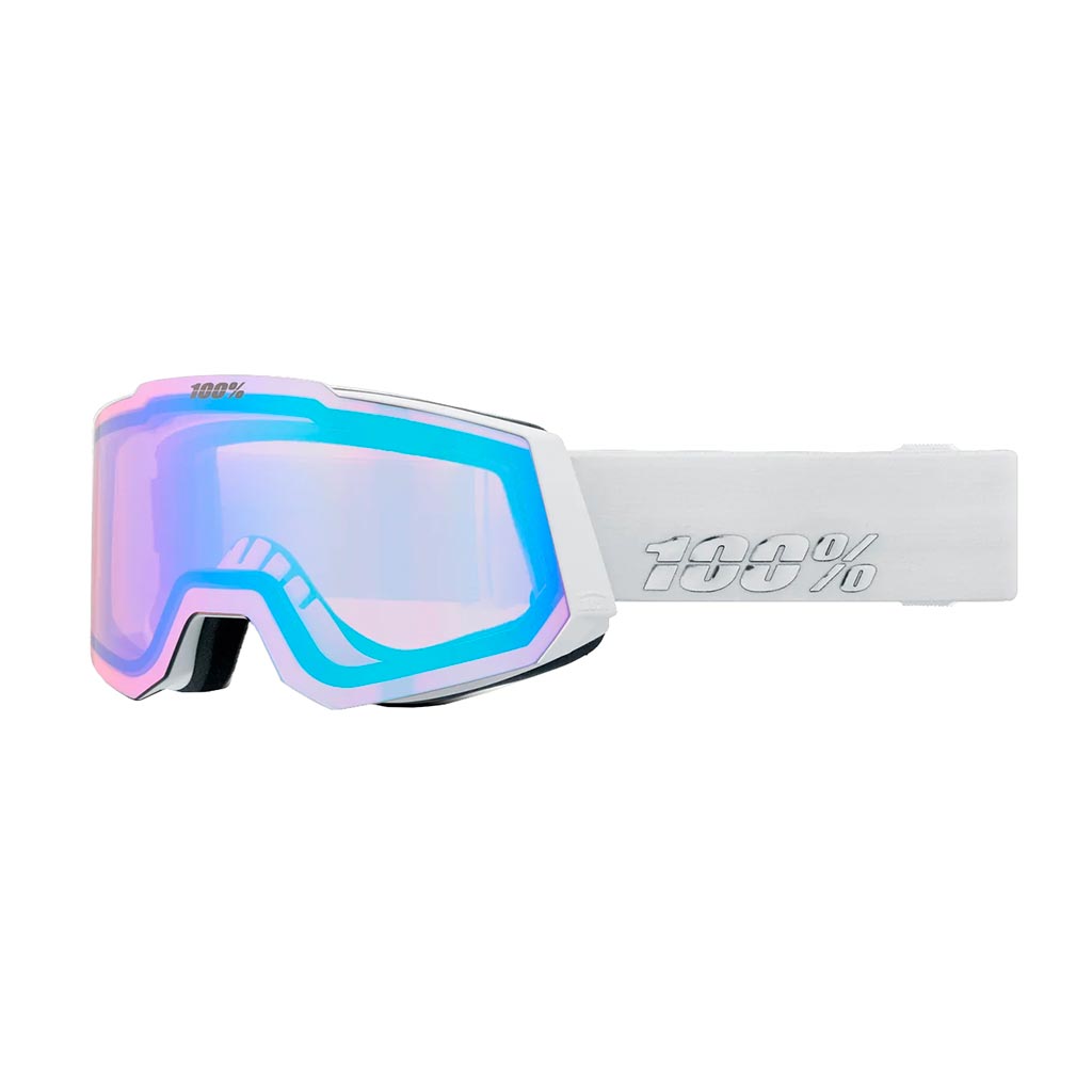 100% Snowcraft Goggle - White/Lavender