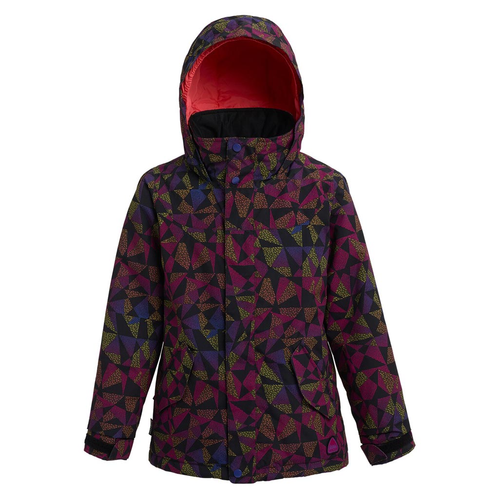 Burton 2020 Girls Elodie Jacket - True Black Morse Geo - Sale