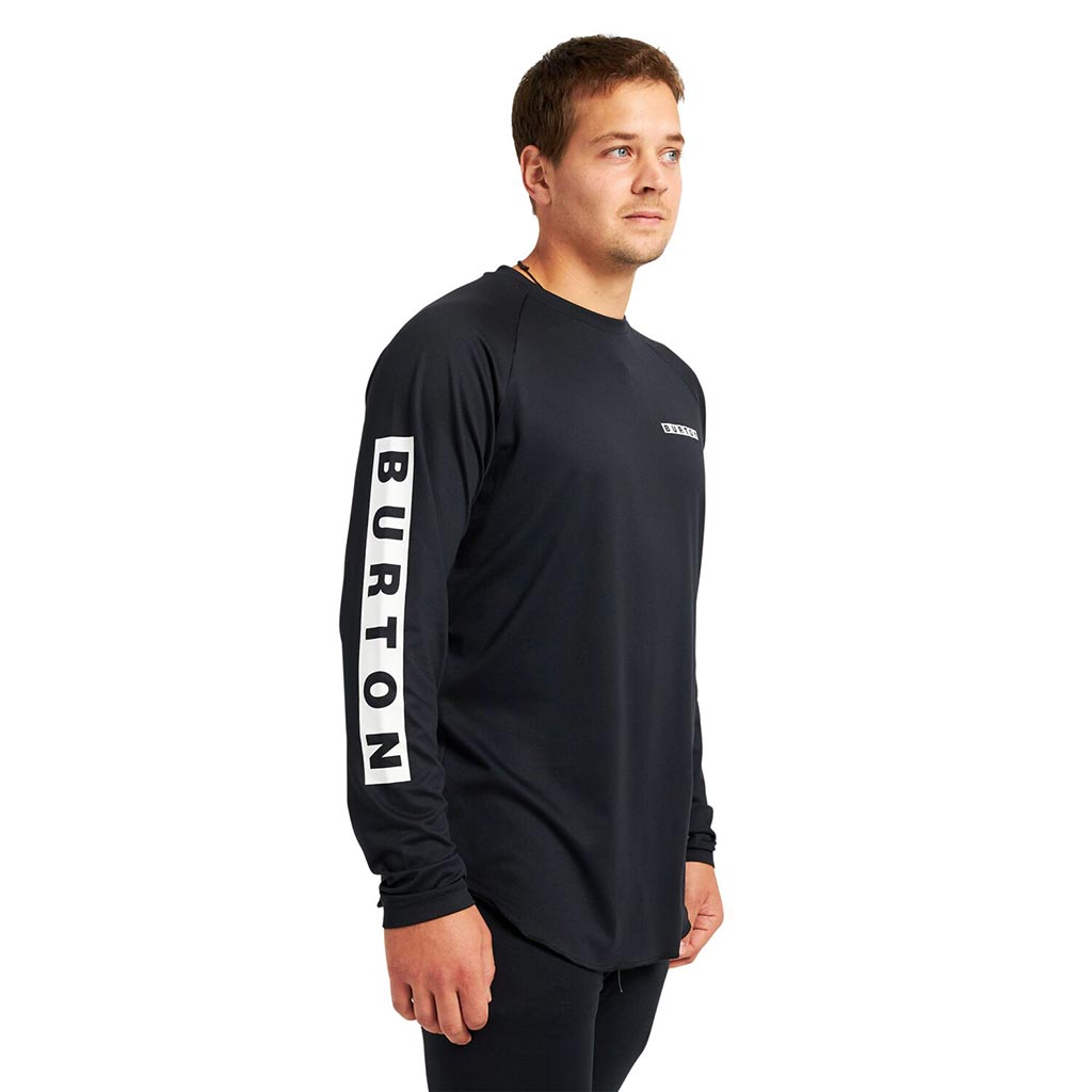Burton Roadie Tech Thermal Tee - True Black