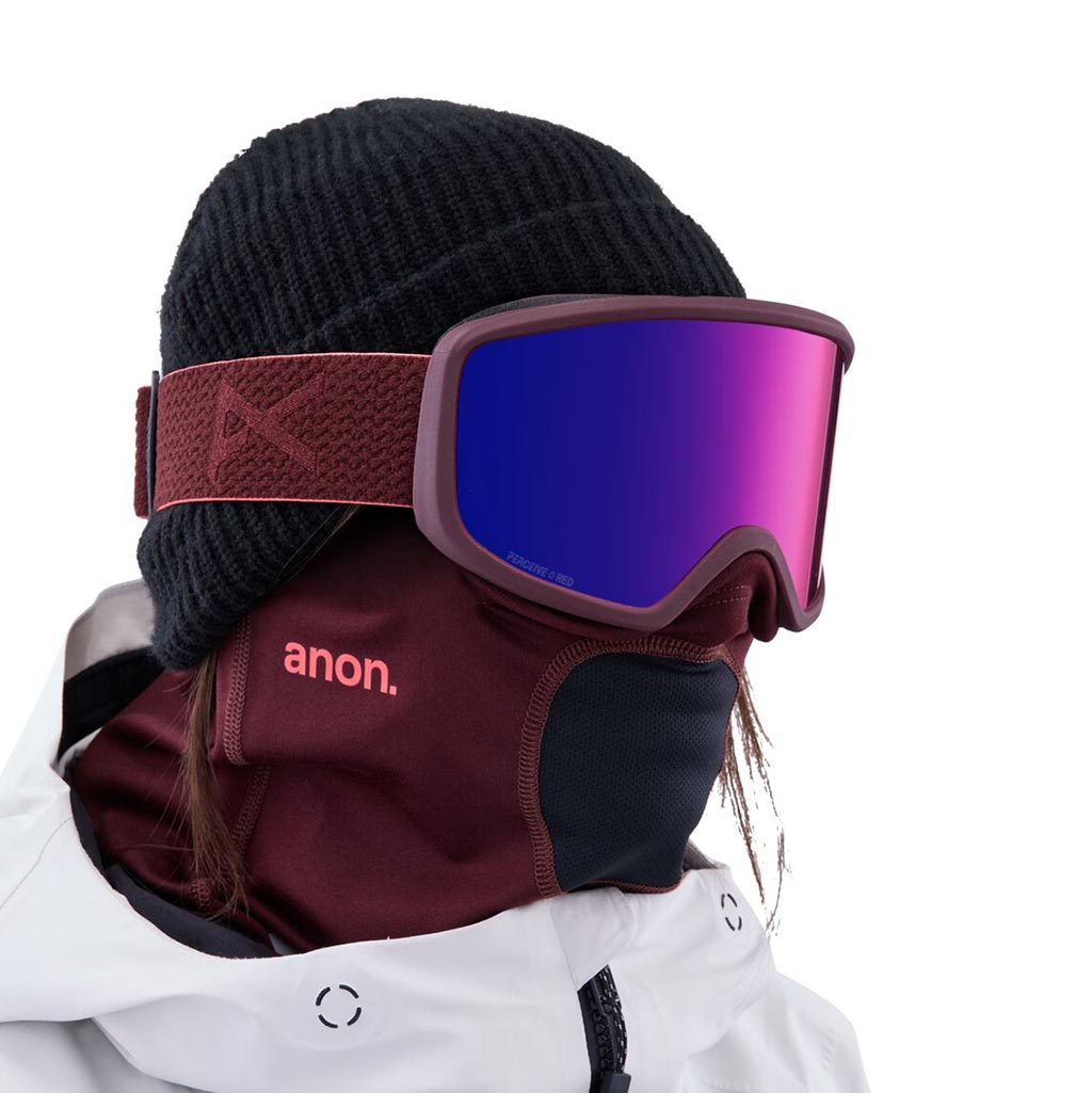 Anon 2023 Deringer Goggle - Mulberry/Sun Red