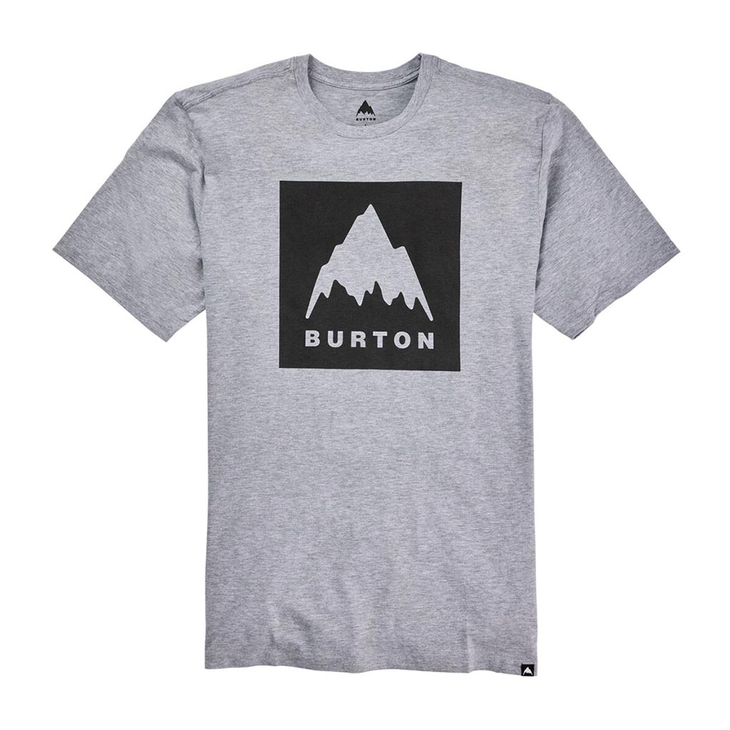 Burton Classic Mountain High T-Shirt - Grey Heather