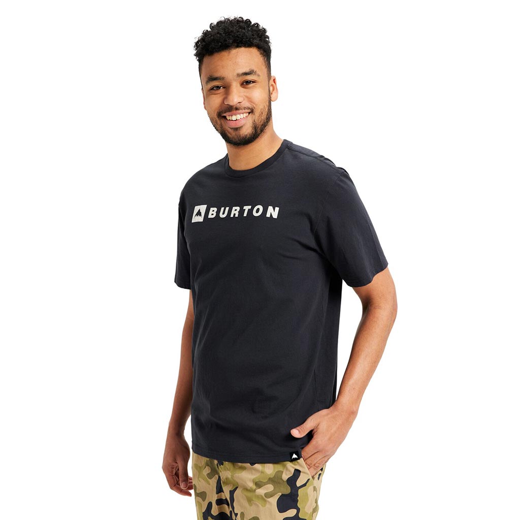 Burton Horizontal Mountain Tee - True Black