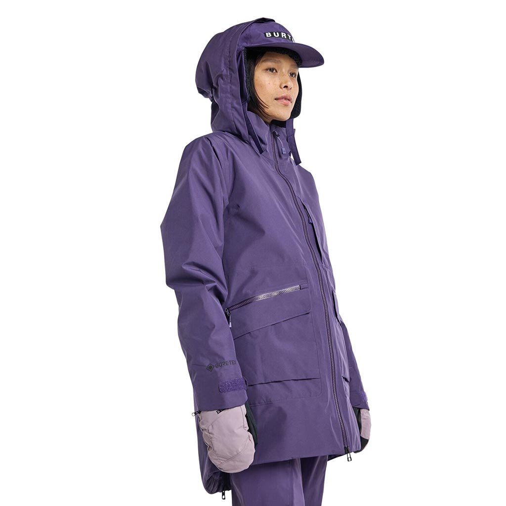 Burton 2023 Womens Gore Treeline Jacket - Violet Halo