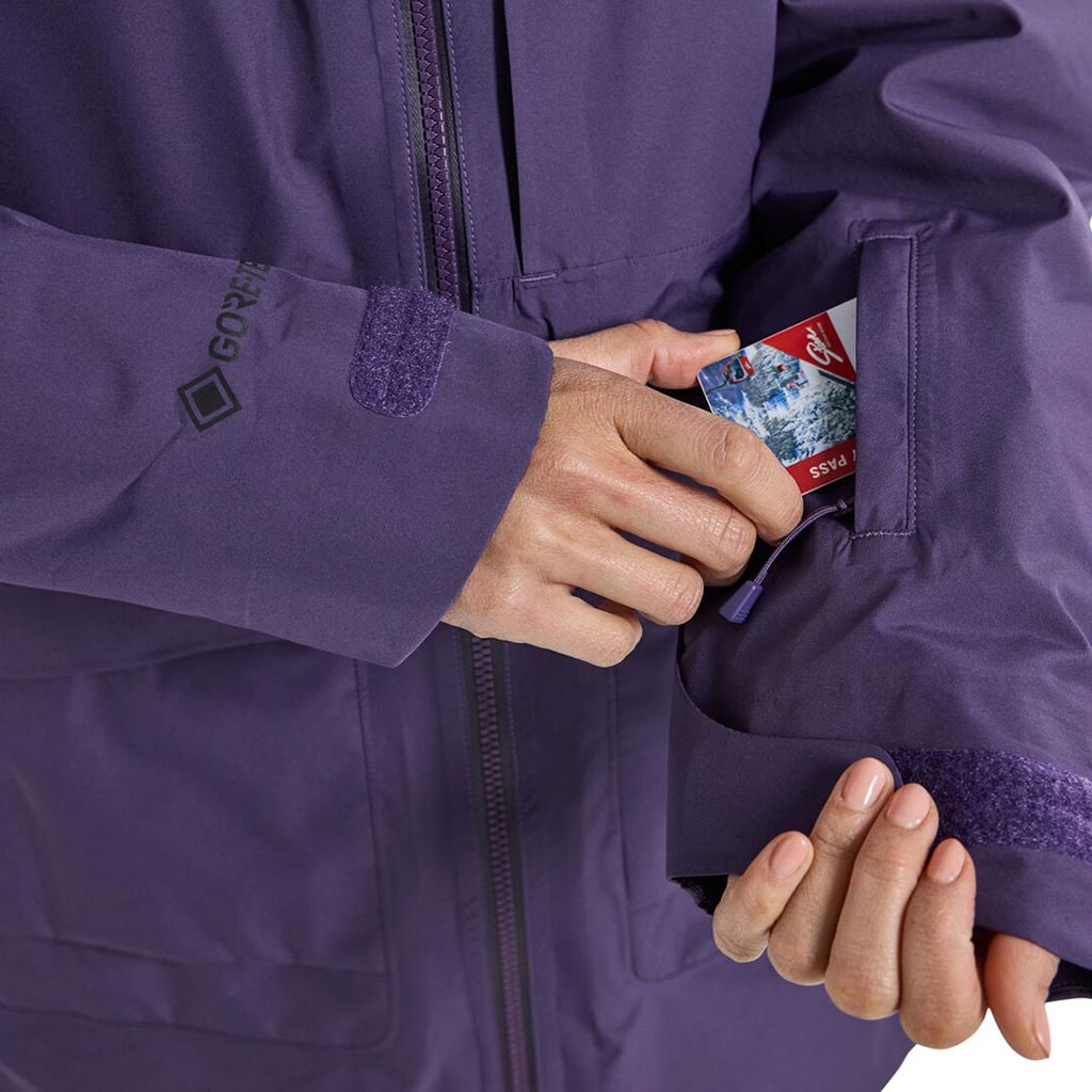 Burton 2023 Womens Gore Treeline Jacket - Violet Halo