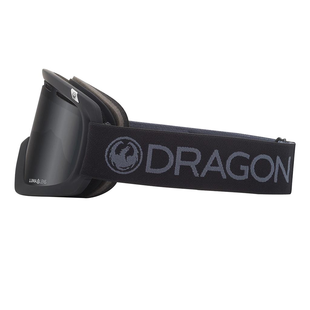 Dragon 2023 D1 OTG Goggle - Blackout/Dark Smoke