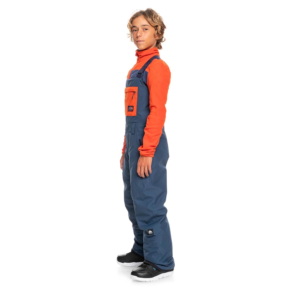 Quiksilver 2023 Mash Up Youth Bib Pant - Insignia Blue